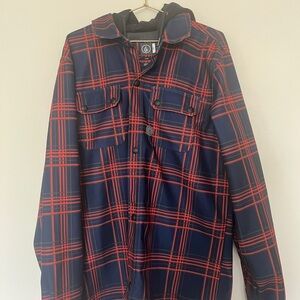 NWOT Volcom Chainsaw Shirt Jacket